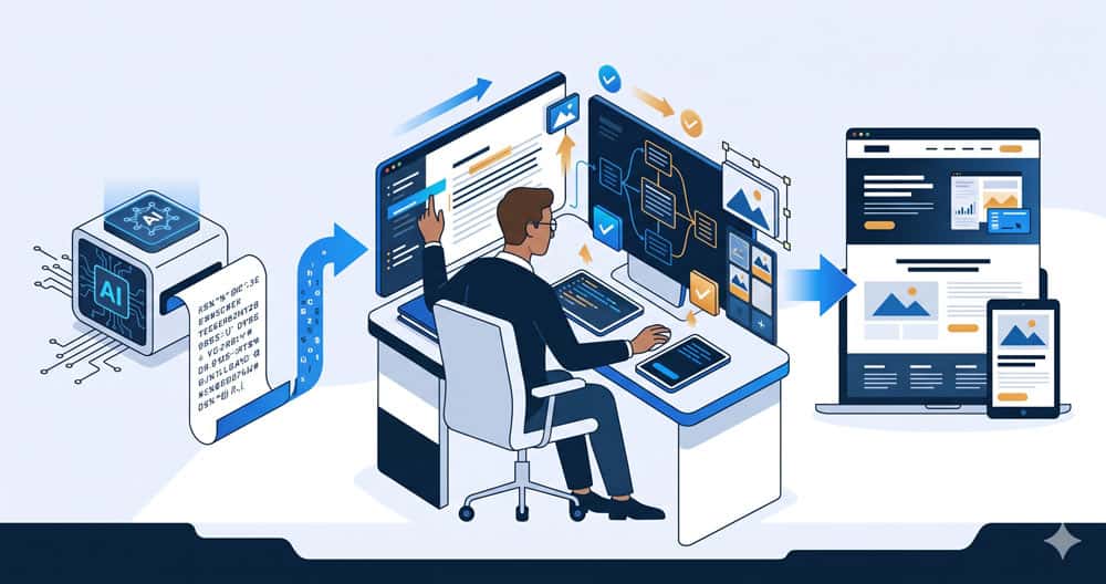 AI e contenuti per siti web: cosa funziona davvero