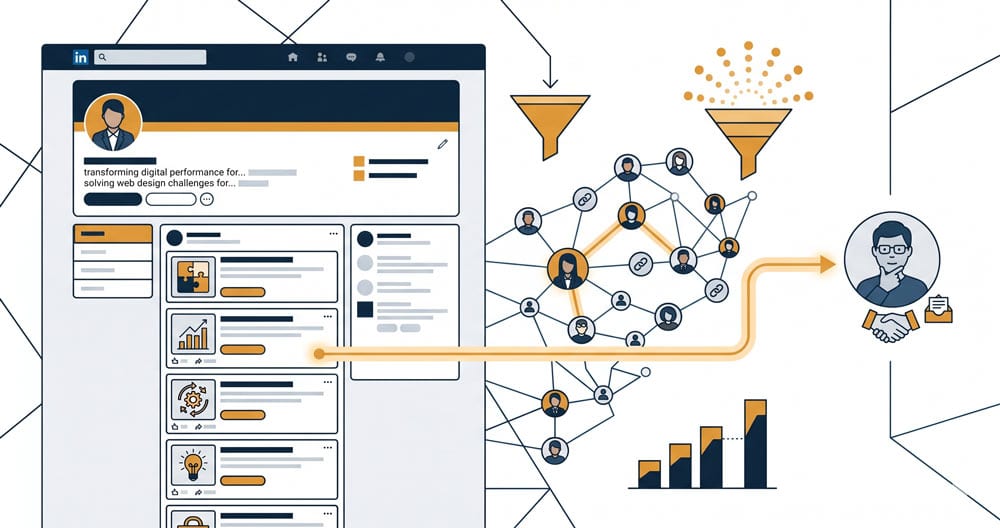 Come usare LinkedIn per trovare clienti come web agency nel 2026