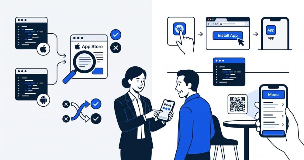 Progressive Web App: quando proporla al posto di un’app nativa nel 2026