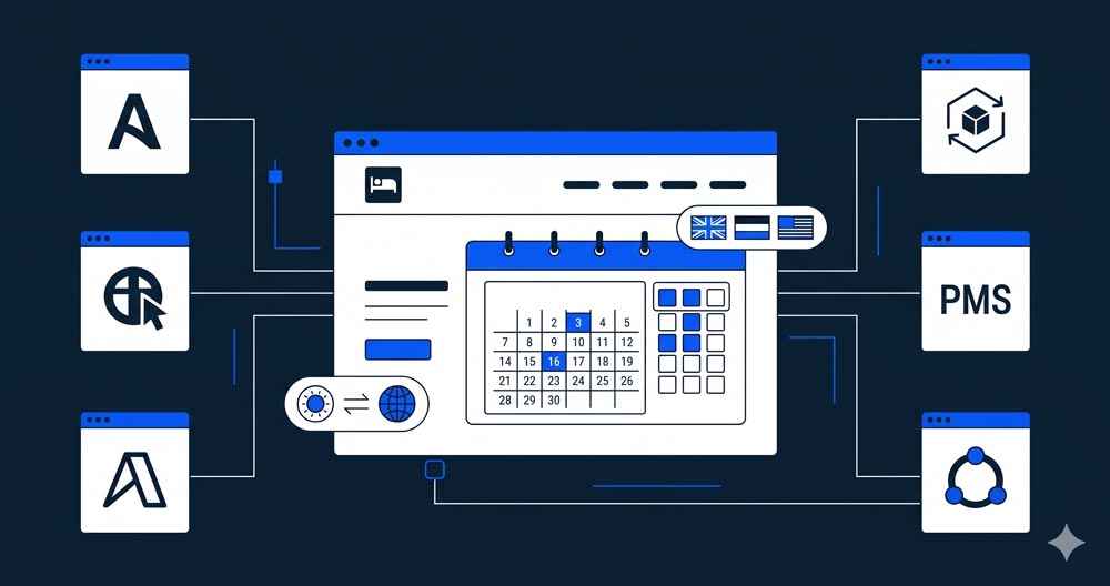 Siti per hotel e strutture ricettive: booking engine e multilingua cambiano tutto