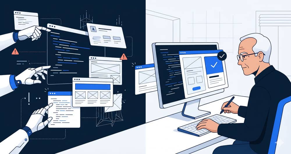 Vibe coding e AI: i rischi per la qualità dei siti web nel 2026