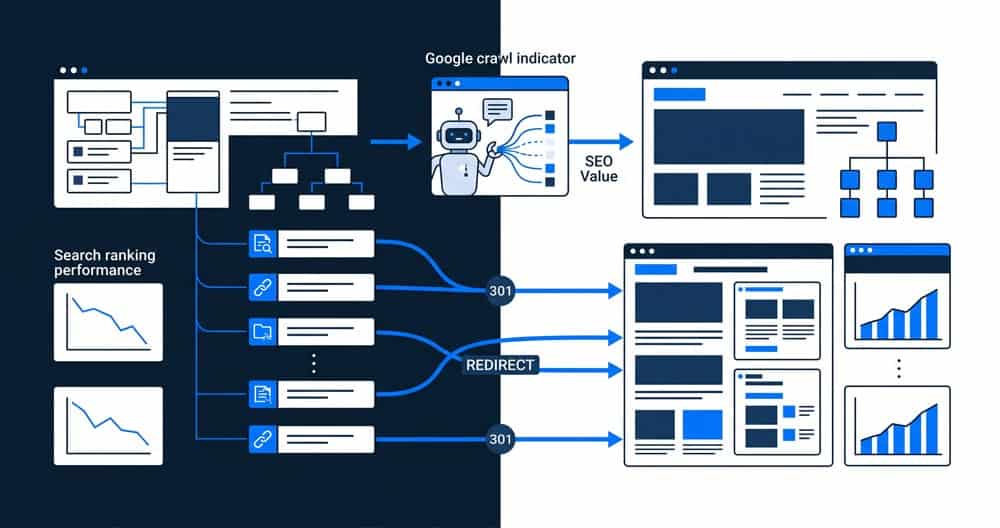 Rifacimento sito web: come farlo senza perdere il posizionamento su Google